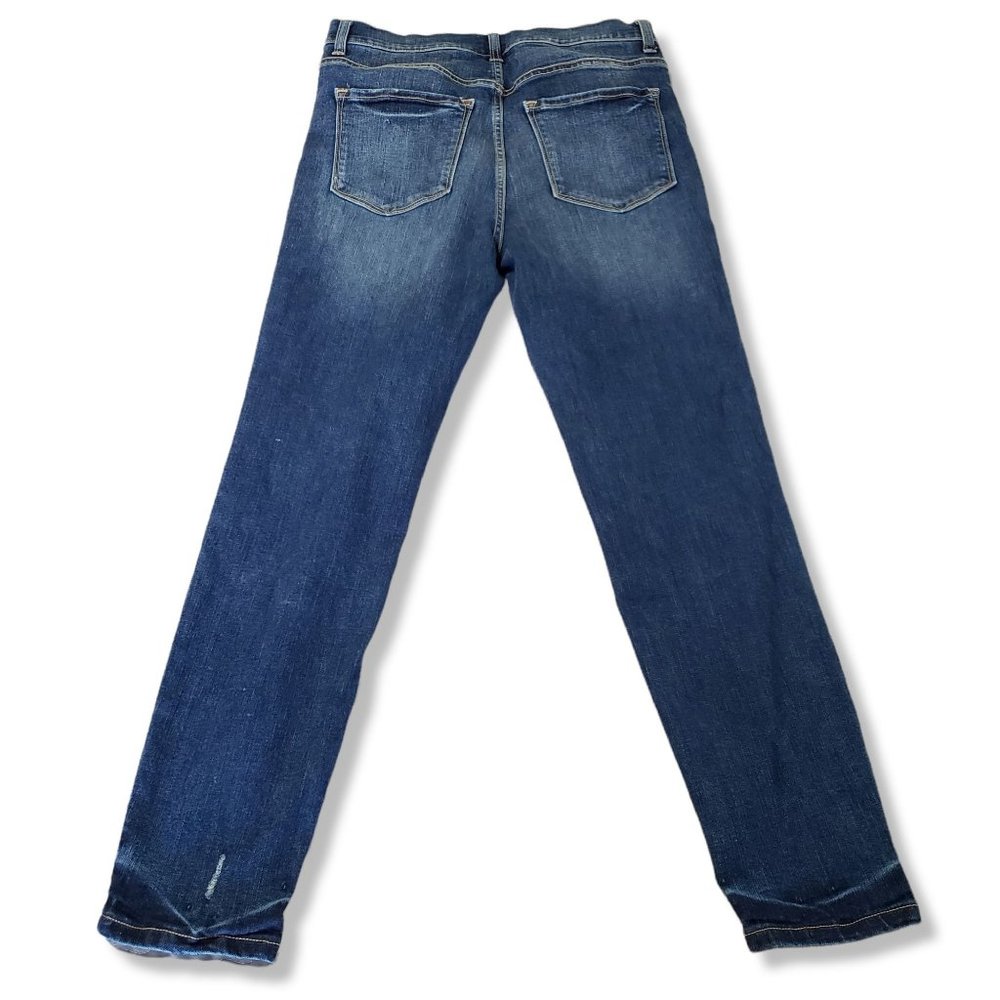 Sneak Peek High Rise Button Fly Skinny Blue Jeans Women's Size 11 / W30 - Picture 4 of 11
